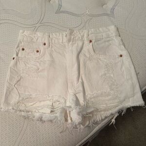 The High Waist Short - Zara, White